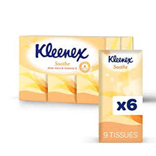 Kleenex Aloe Vera & Vitamin E Pocket Pack Tissues